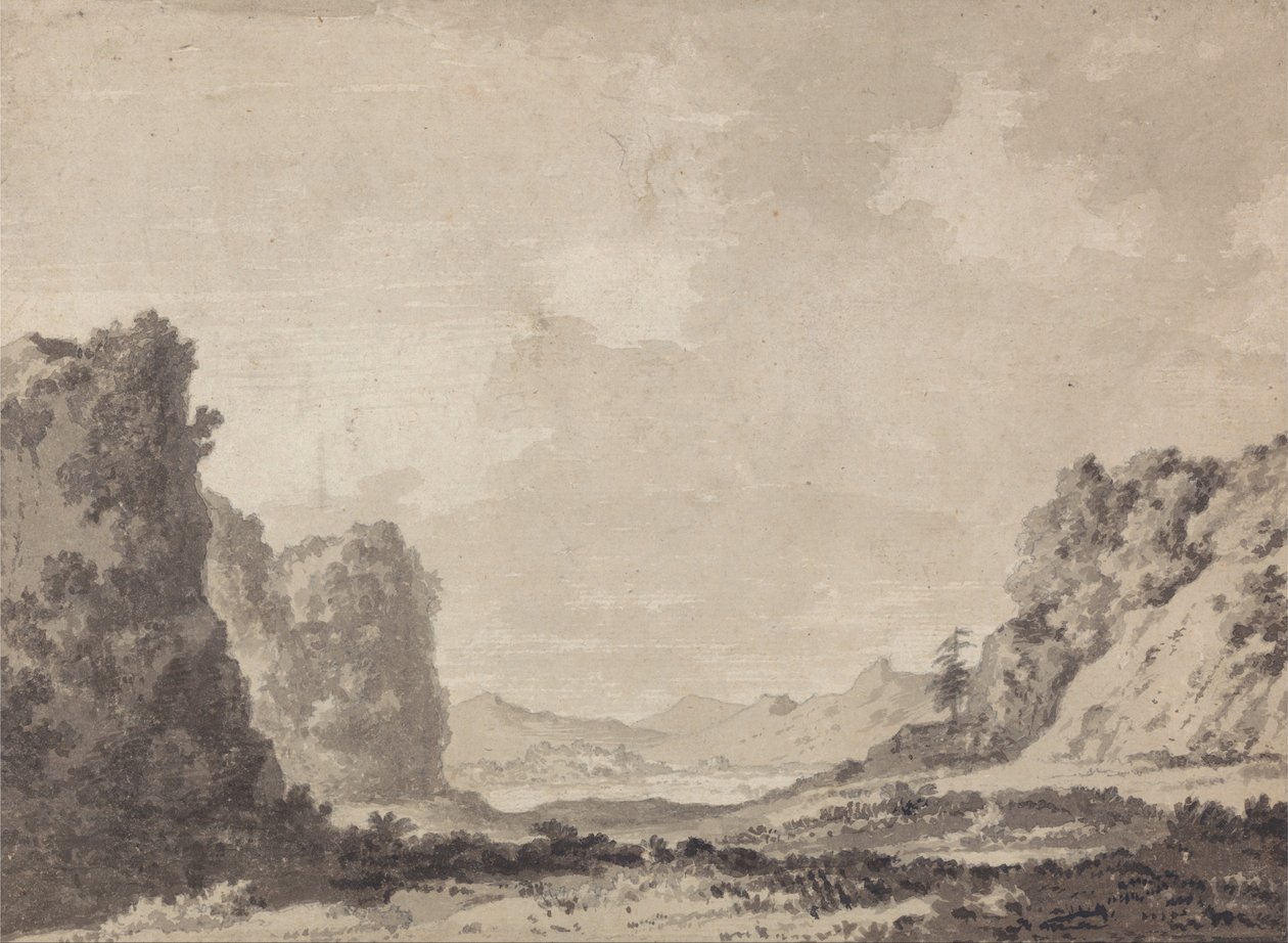 Un valle de Alexander Cozens