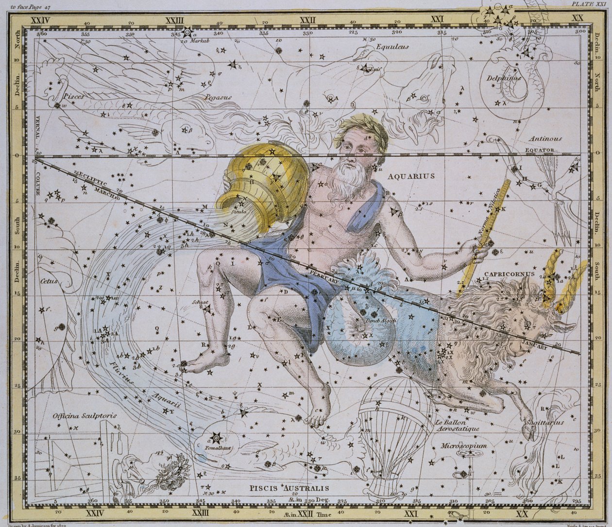 Acuario y Capricornio, de 