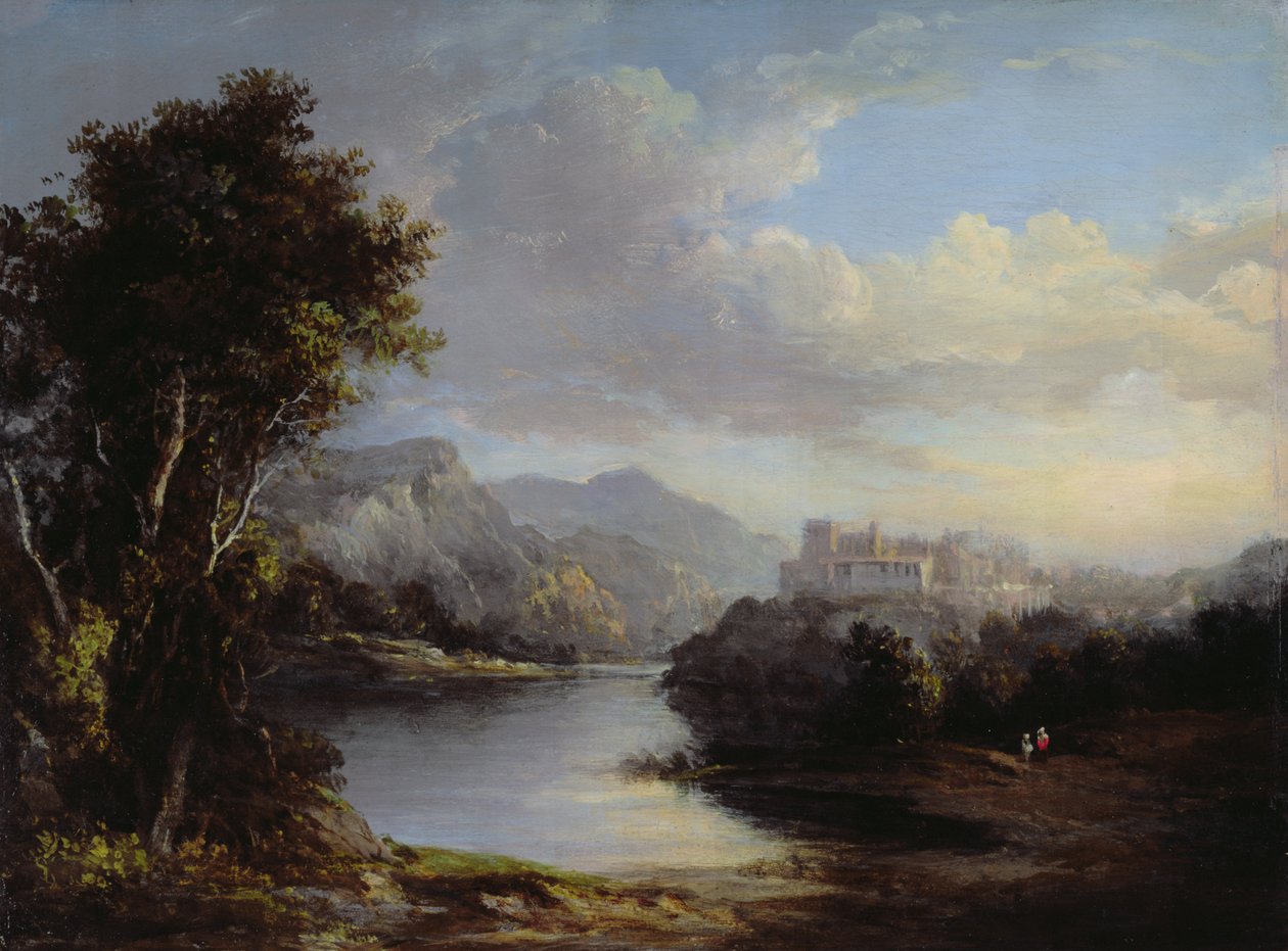 Paisaje clásico de Alexander Nasmyth