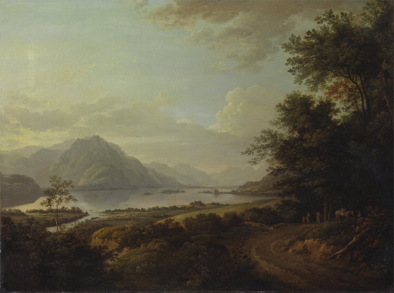 Loch Awe, Argyllshire de Alexander Nasmyth