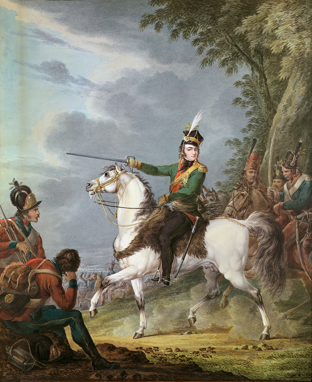 Príncipe Jozef Antoni Poniatowski (1763-1813) de Alexander Osipovich Orlowski