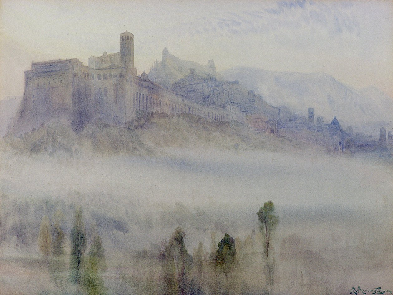 Asís, temprano en la mañana de Alexander Wallace Rimington