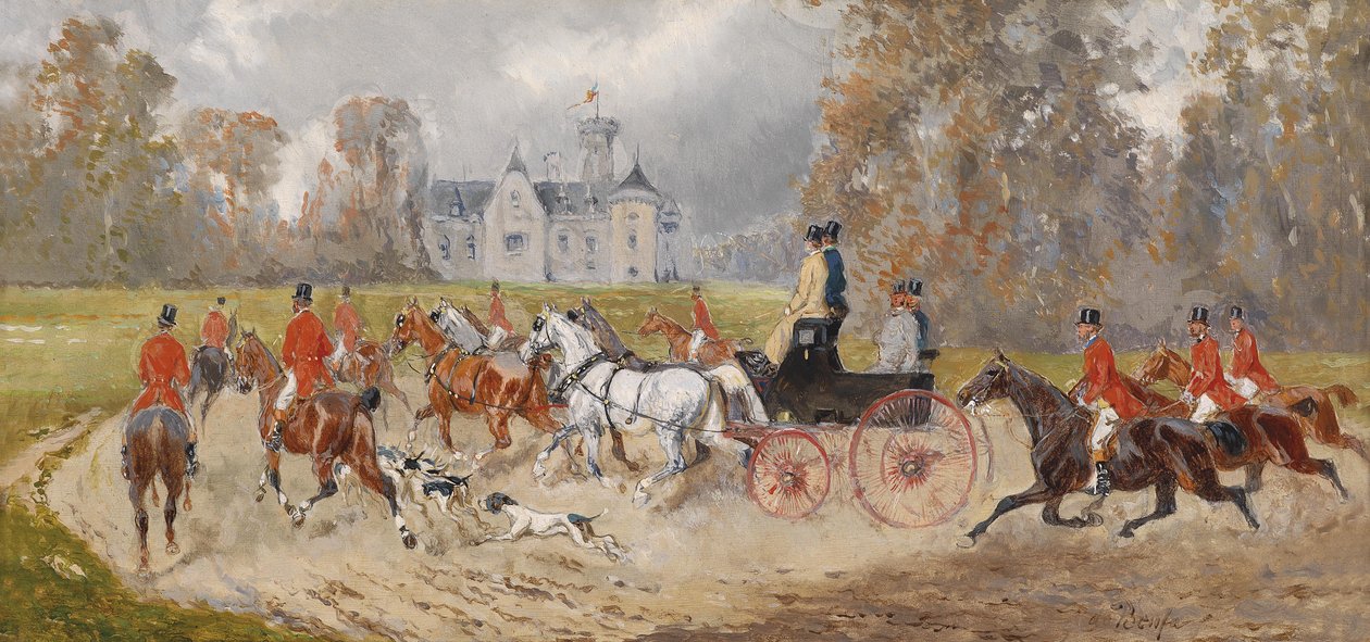 Regreso al castillo de Alexander von Bensa