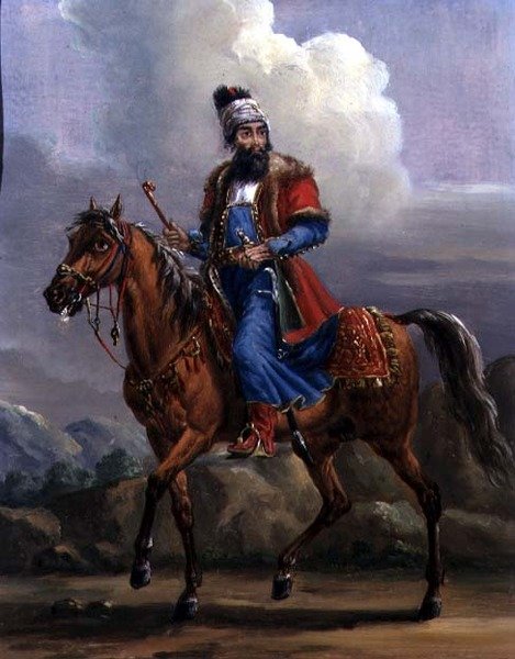 Un guerrero oriental de Alexander Orlowski