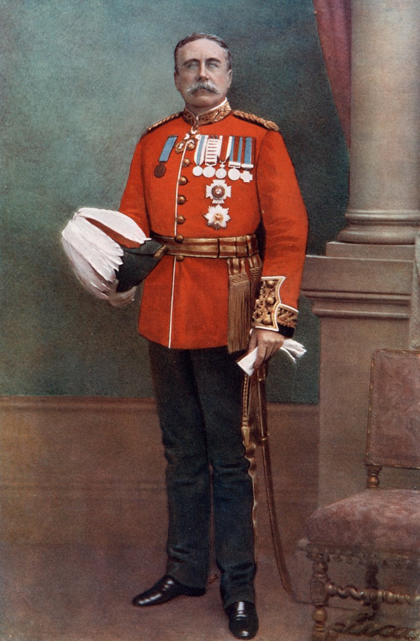 Sir William Lockhart, Comandante en Jefe en India, c1900-1902 de Alexander Bassano