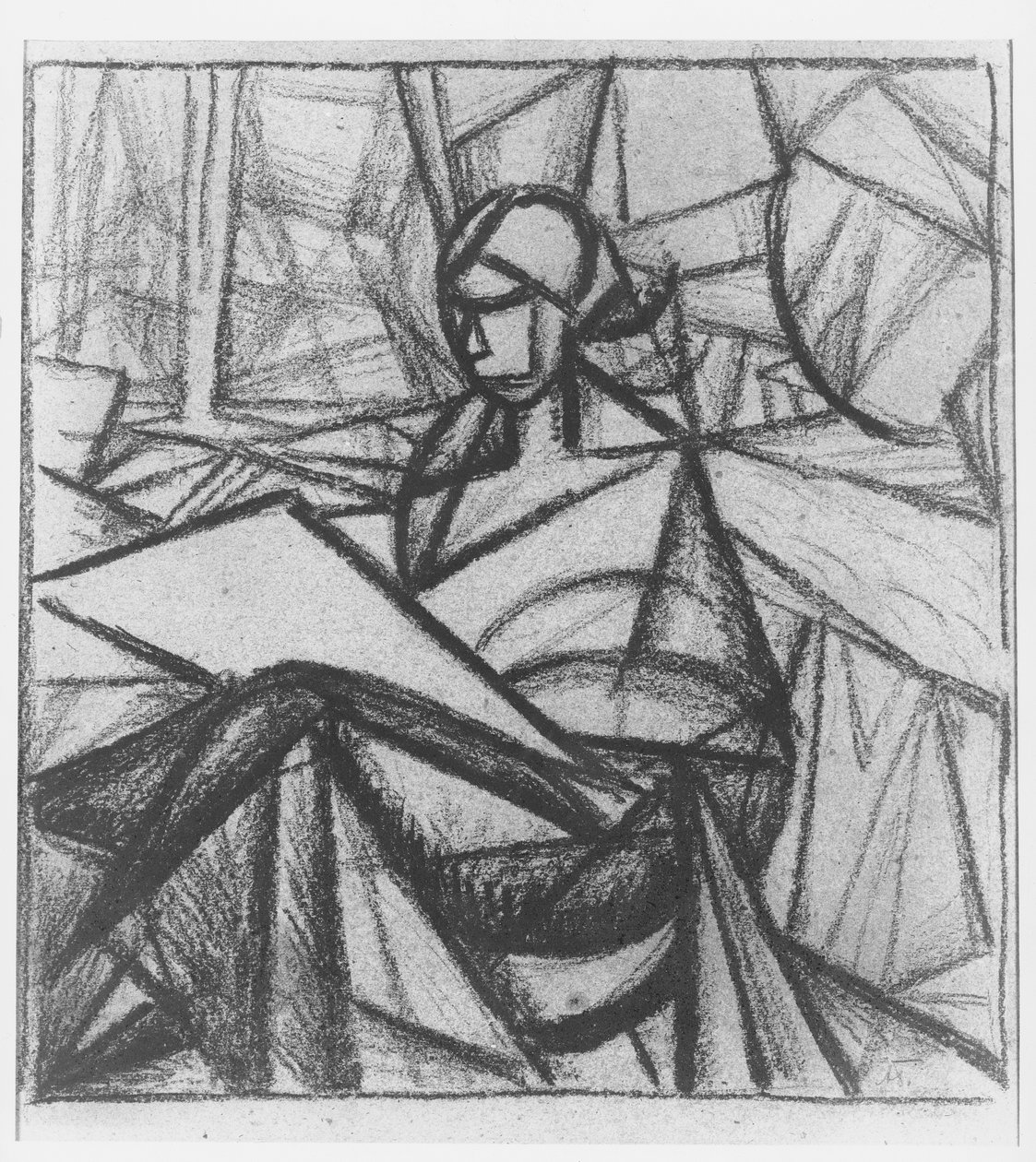 Mujer, 1914-15 de Alexander Bogomazov