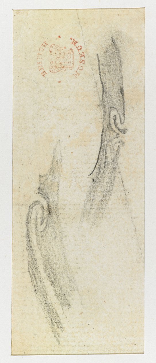 Un boceto, de 