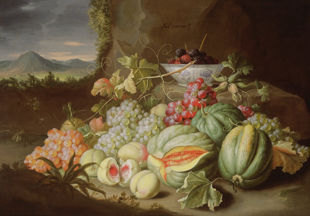 Naturaleza muerta con frutas de Alexander Coosemans