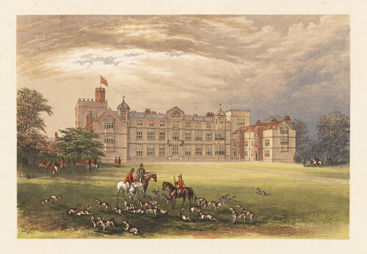 Burton Constable Hall, Yorkshire, Inglaterra. de Alexander Francis (after) Lydon