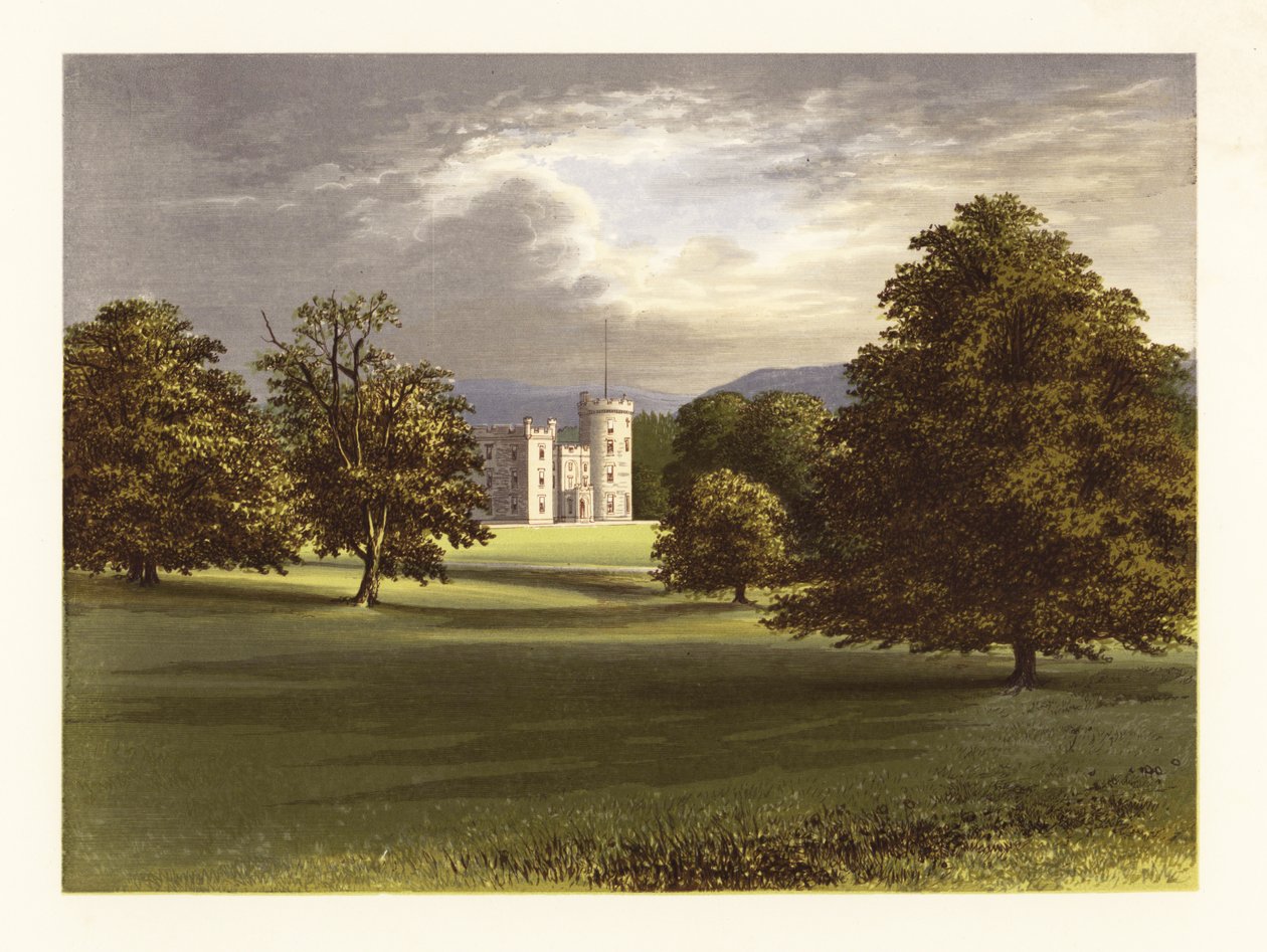 Castillo Forbes, Aberdeenshire, Escocia. de Alexander Francis (after) Lydon