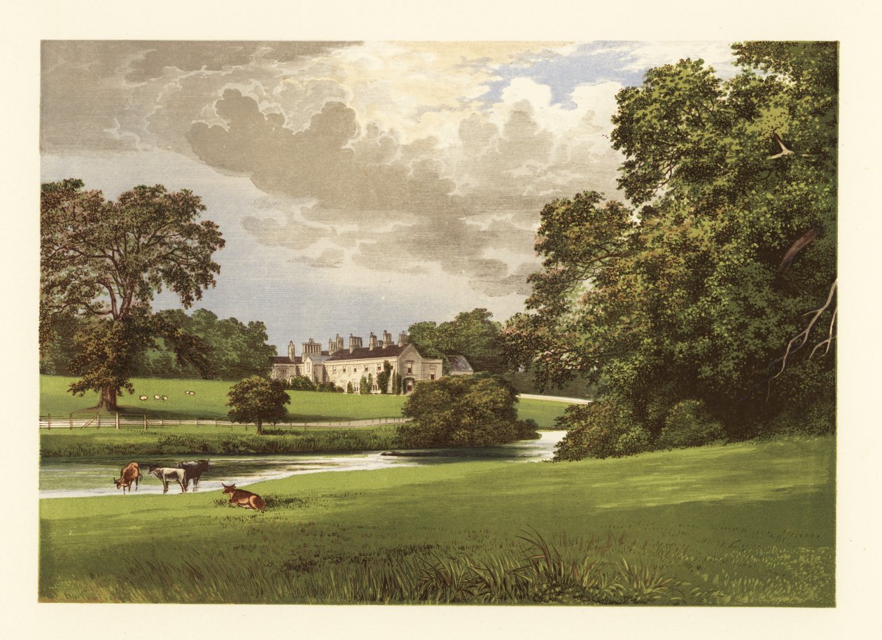 Castle MacGarrett, Condado de Mayo, Irlanda. de Alexander Francis (after) Lydon