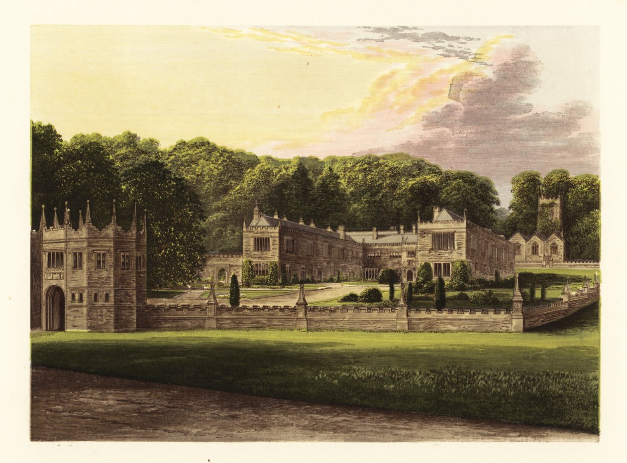 Lanhydrock House, Cornualles, Inglaterra. de Alexander Francis (after) Lydon