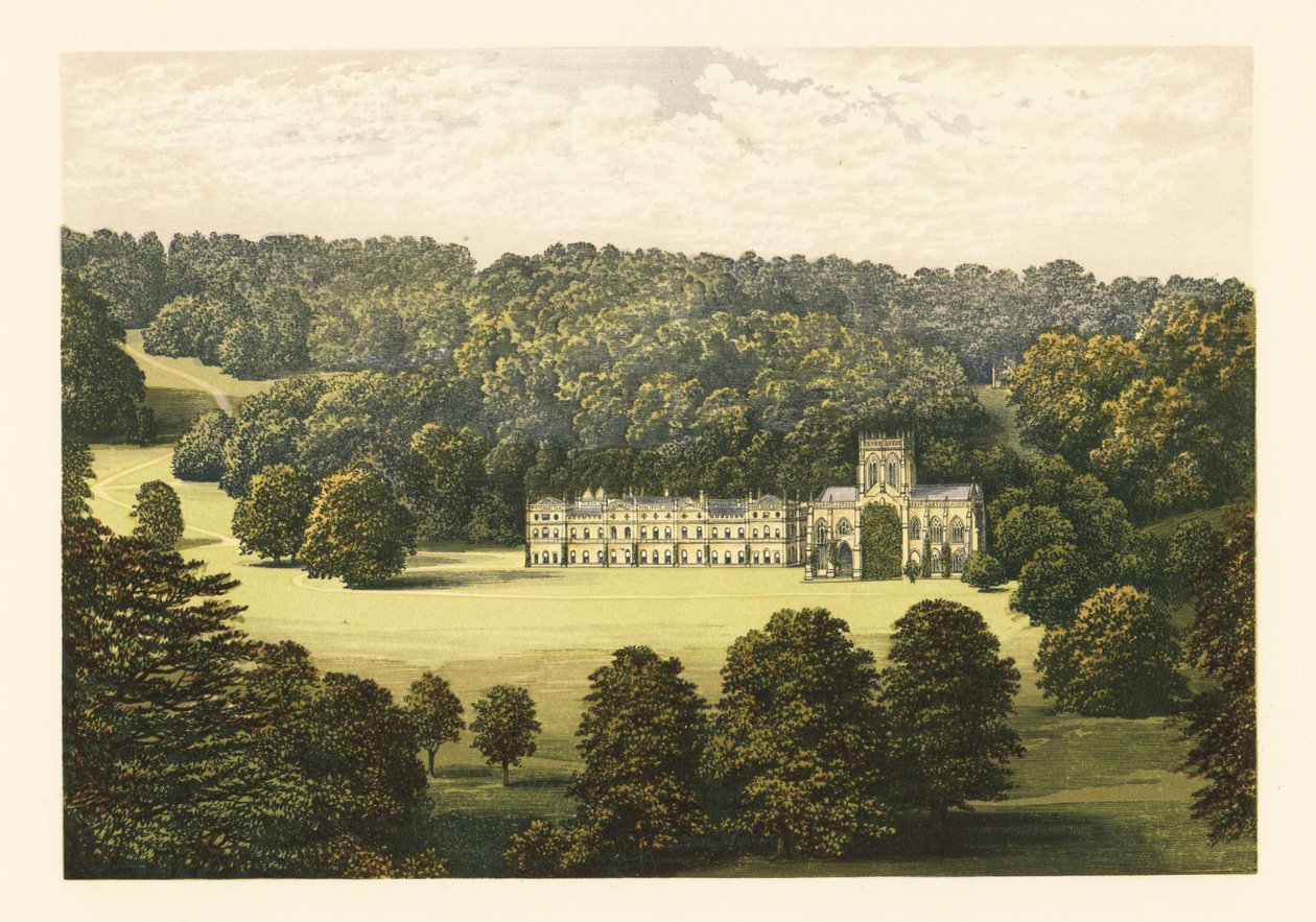 Abadía de Milton, Dorsetshire, Inglaterra. de Alexander Francis (after) Lydon