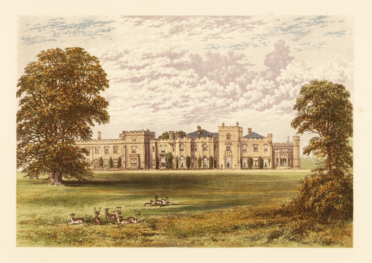 Parque Panshanger, Hertfordshire, Inglaterra. de Alexander Francis (after) Lydon