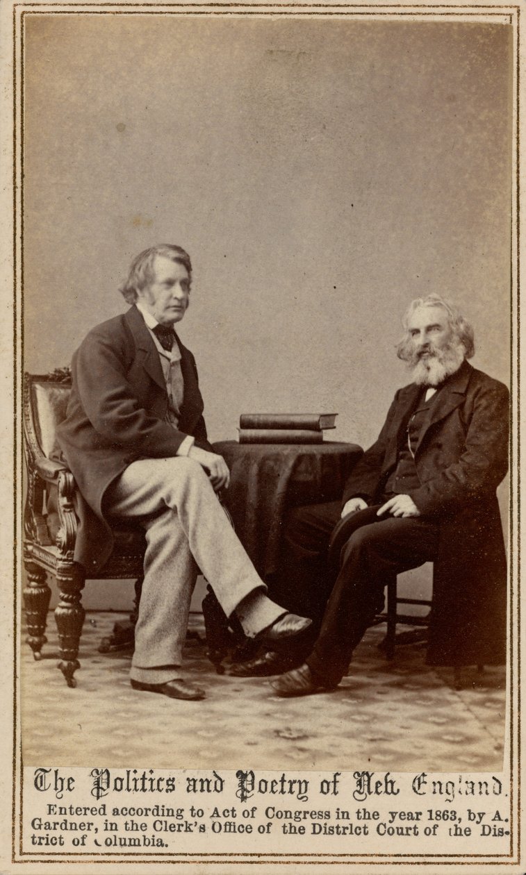 La política y la poesía de Nueva Inglaterra,1863 (foto) de Alexander Gardner
