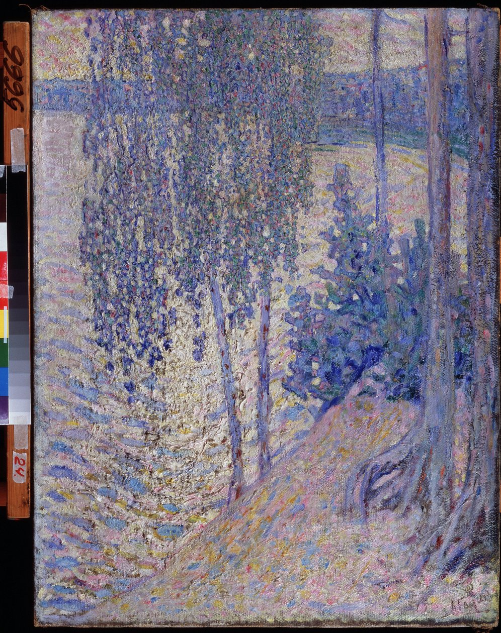"Les bouleaux" (Los abedules) Pintura de Alexander Fyodorovich Gaush (1873-1947) 1910 environ Museo Estatal de Arte de la República de Chuvash Tcheboksary de Alexander Gaush