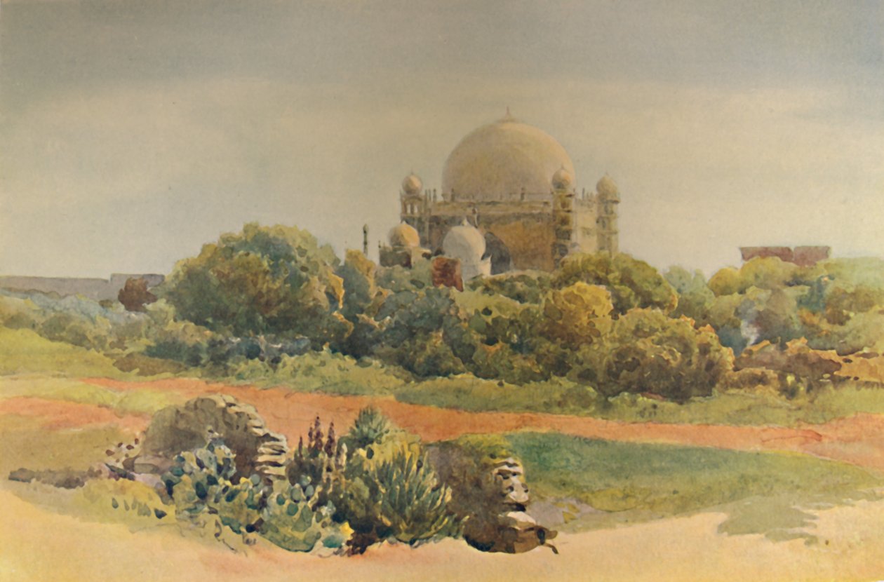 El Gol Gumbaz, Bijapur, c1880 de Alexander Henry Hallam Murray