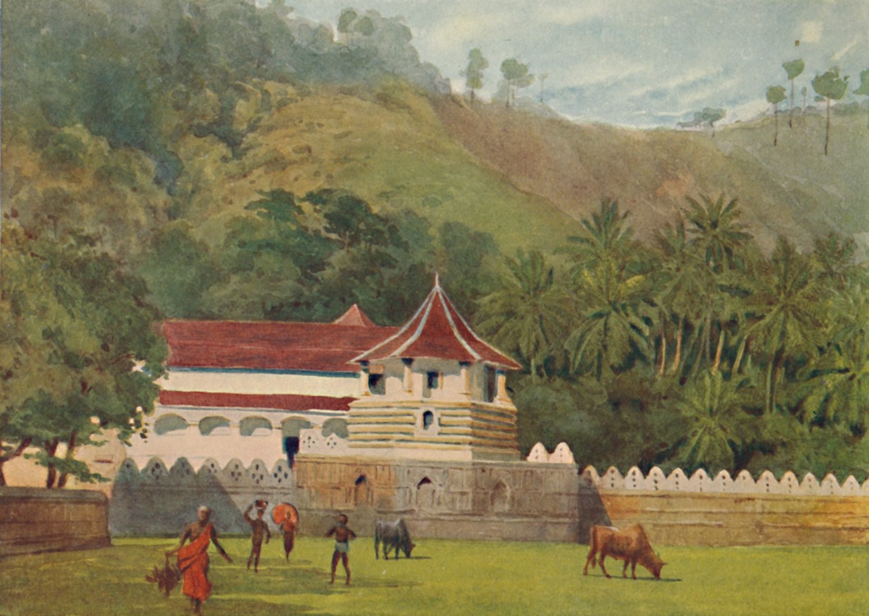 El Templo del Diente, Kandy - Exterior de Alexander Henry Hallam Murray