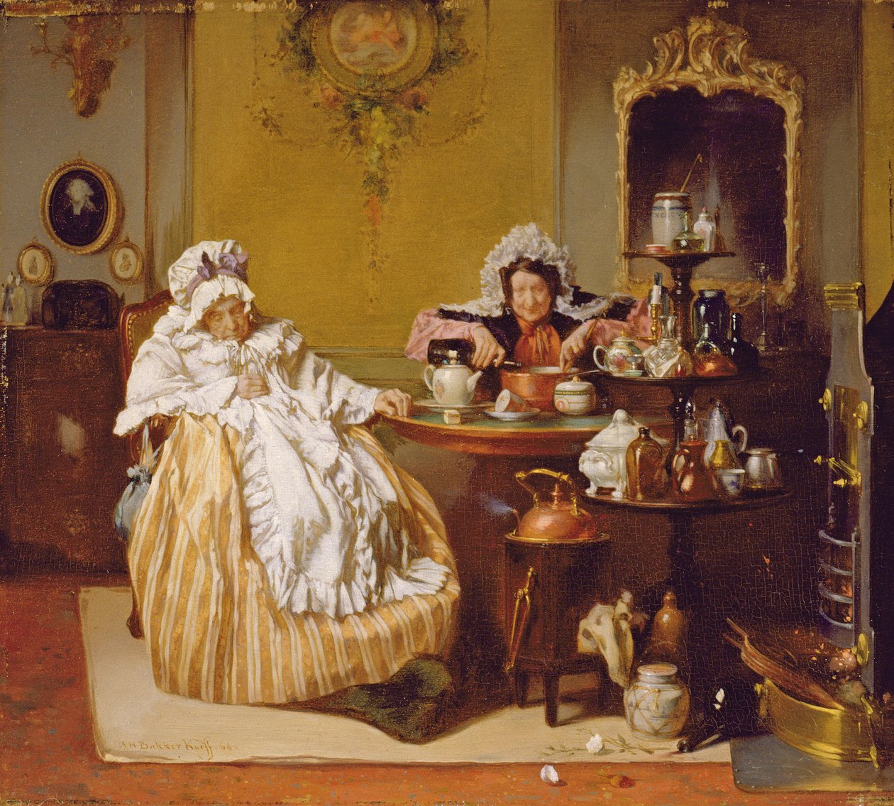 Té de la tarde, 1866 de Alexander Hugo Bakker Korff