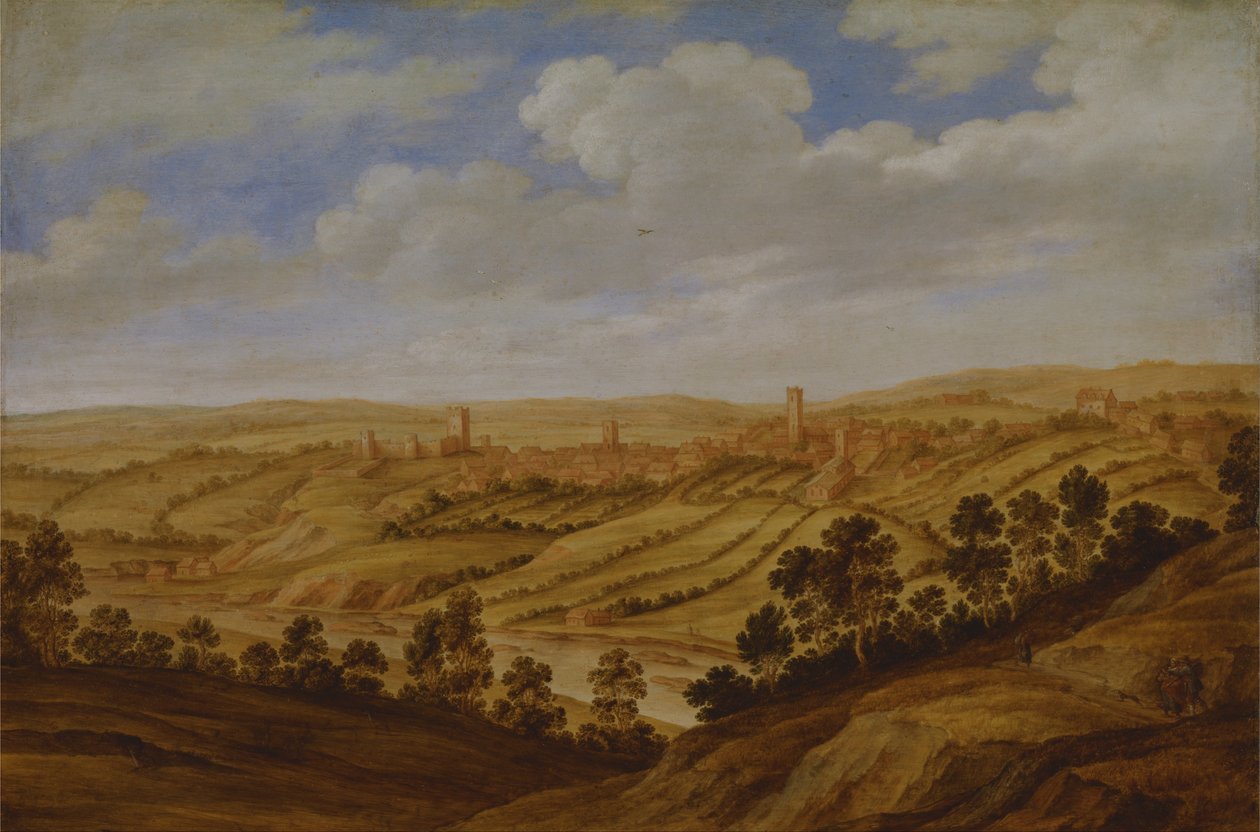 Castillo de Richmond, Yorkshire de Alexander Keirincx