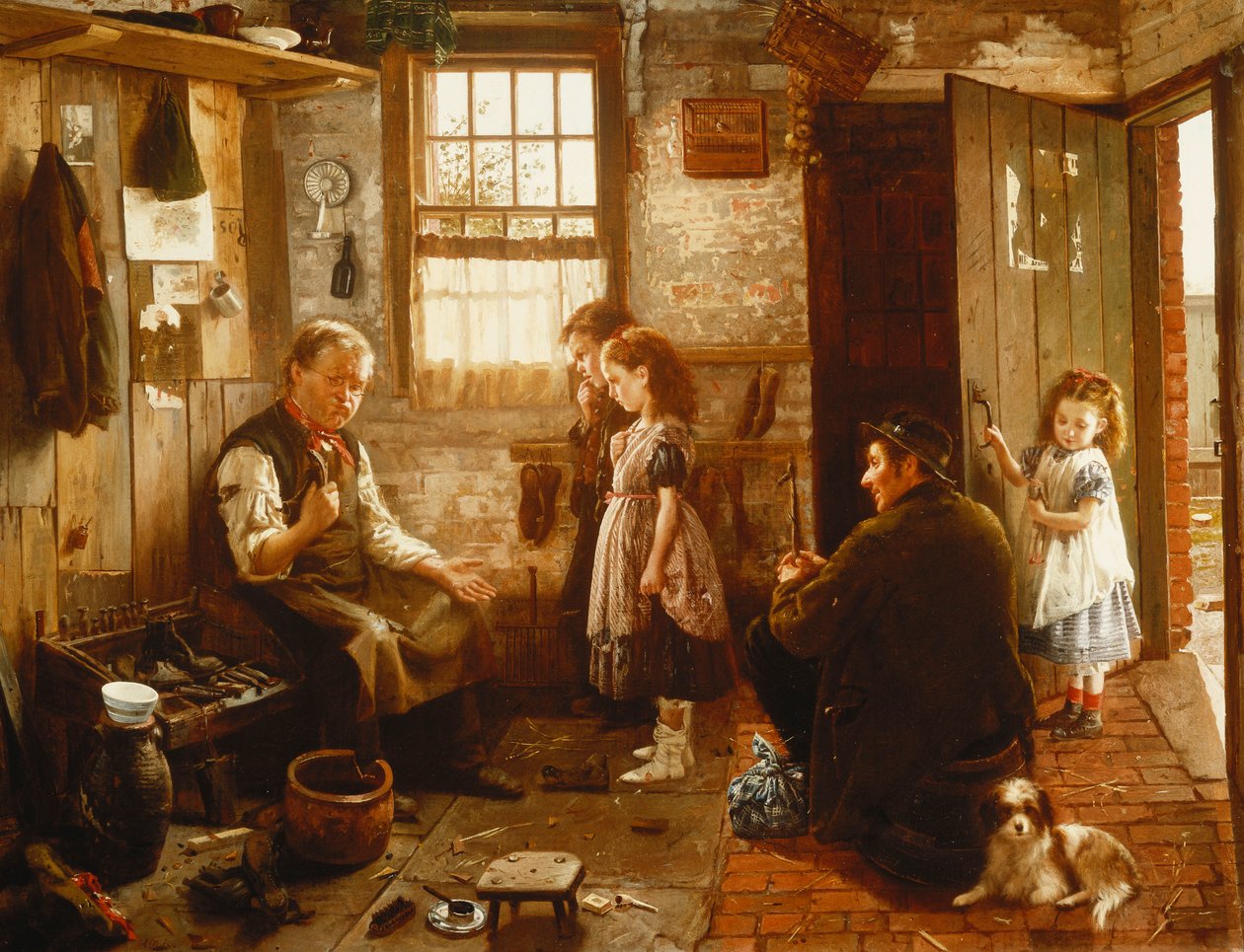 Momentos ansiosos, 1871 de Alexander M. Rossi