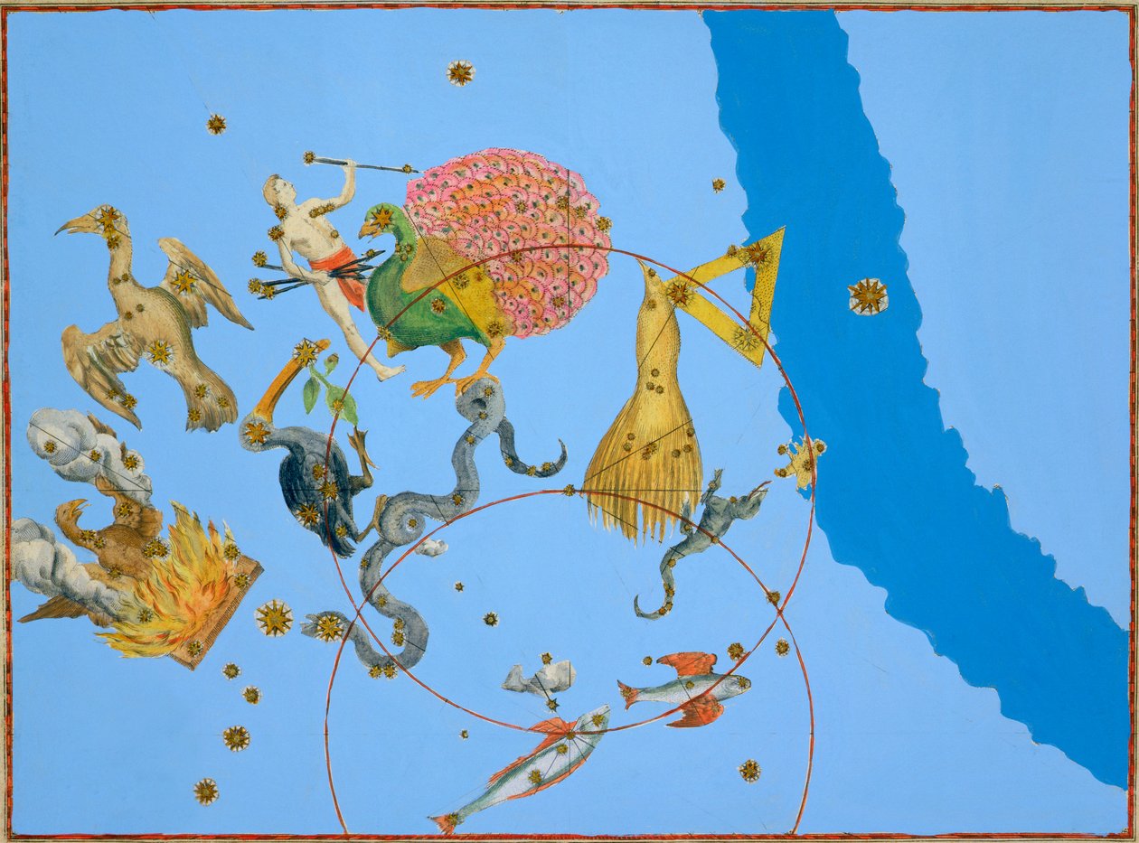 Un grupo de constelaciones, 1603 de Alexander Mair