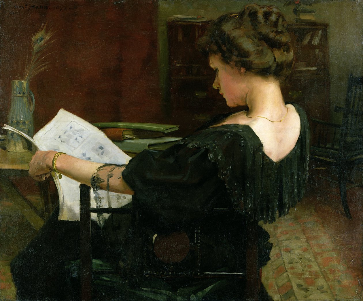 Retrato de Helen Gow de Alexander Mann