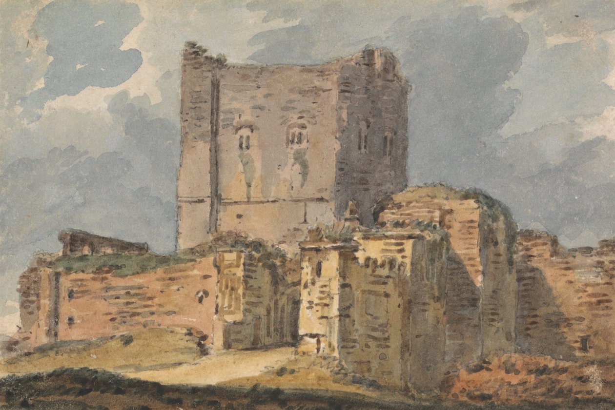 Castillo de Porchester de Alexander Monro