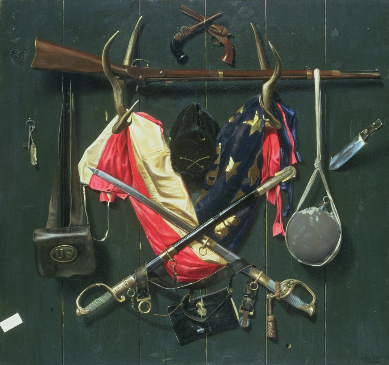 Emblemas de la Guerra Civil, 1888 de Alexander Pope