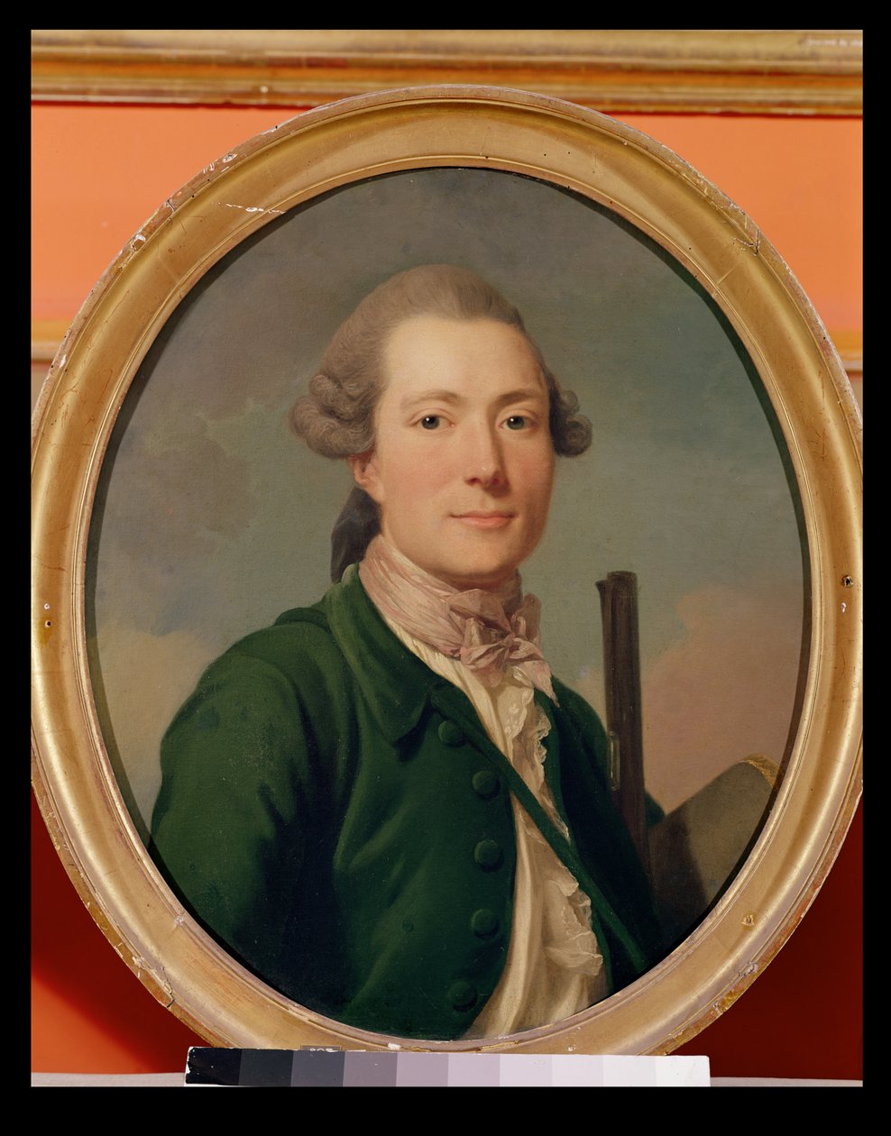 Conde Pierre-Francois de Cluzel (1734-83) en traje de caza de Alexander Roslin