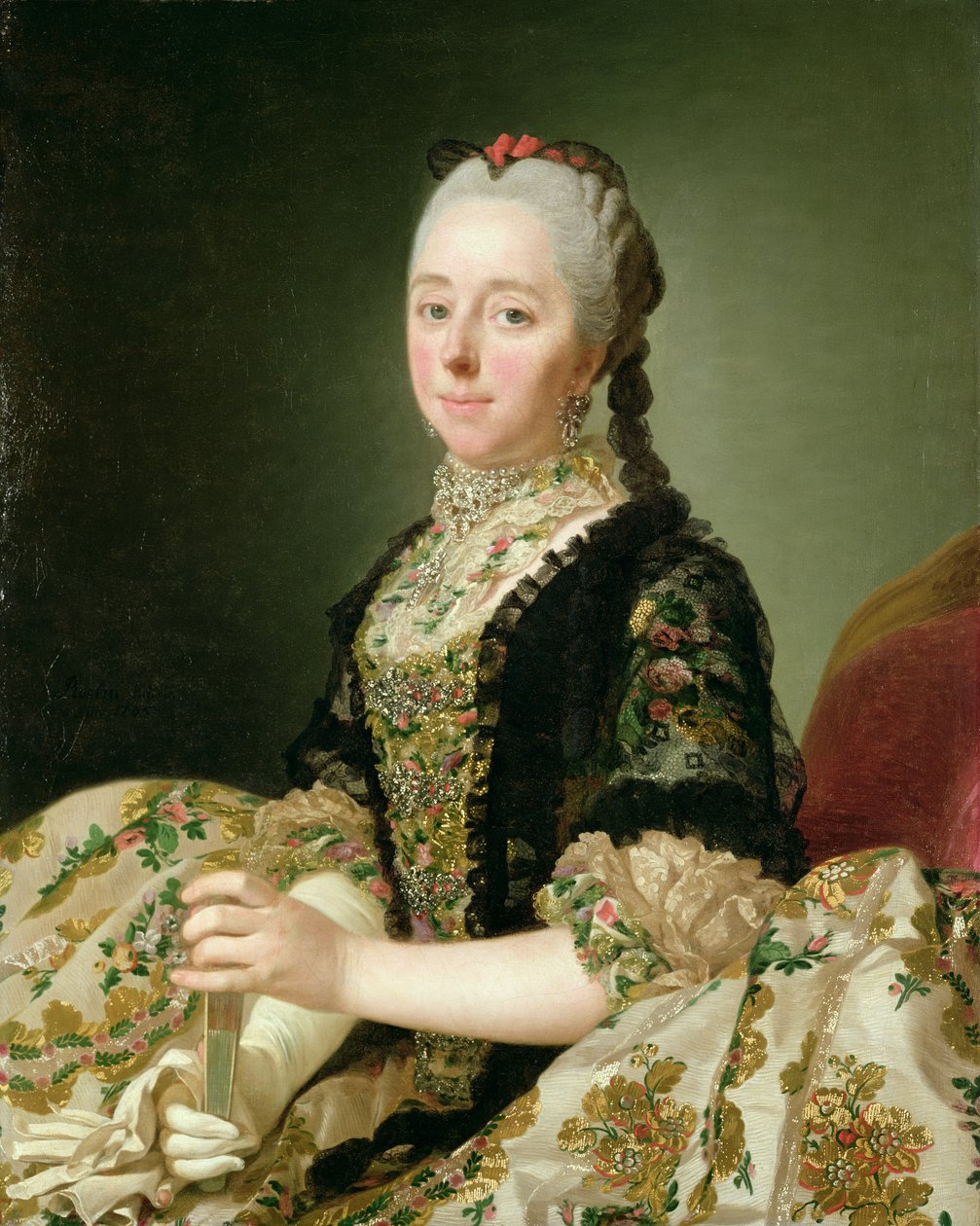 Isabella, condesa de Hertford, 1765 de Alexander Roslin