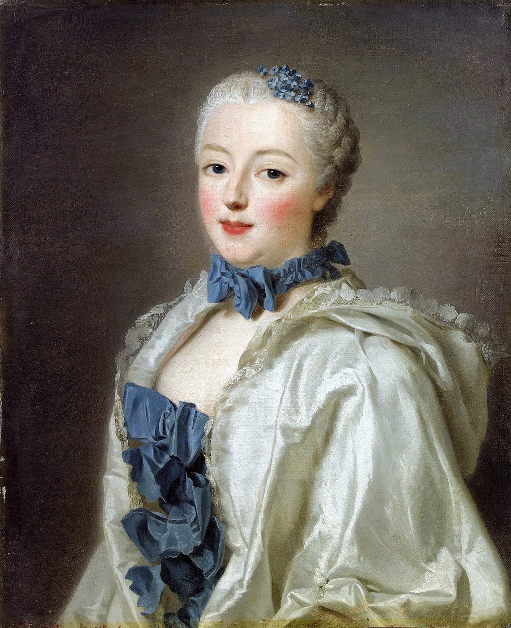 Retrato de Farncoise Marguerite de Sévigné, condesa de Grignan (1646-1705) de Alexander Roslin