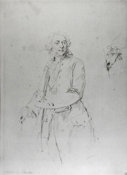 Retrato de François Boucher (1703-70) de Alexander Roslin