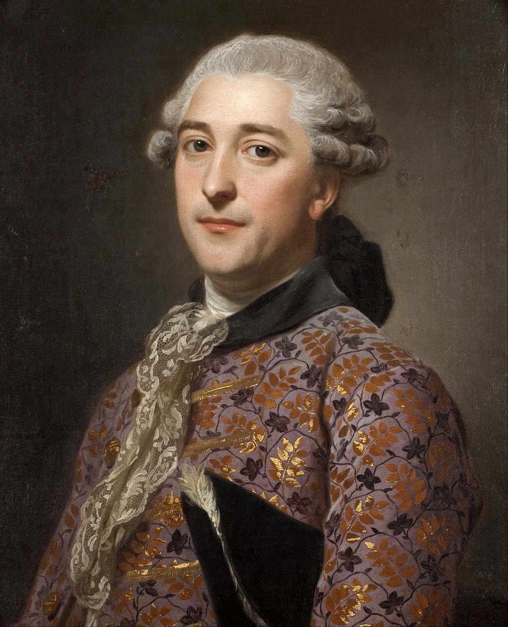 Retrato del Príncipe Vladimir Borisovich Golitsyn 1731-1799, 1762 de Alexander Roslin