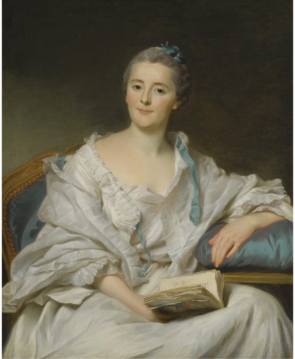 Retrato de la marquesa de Marigny de Alexander Roslin