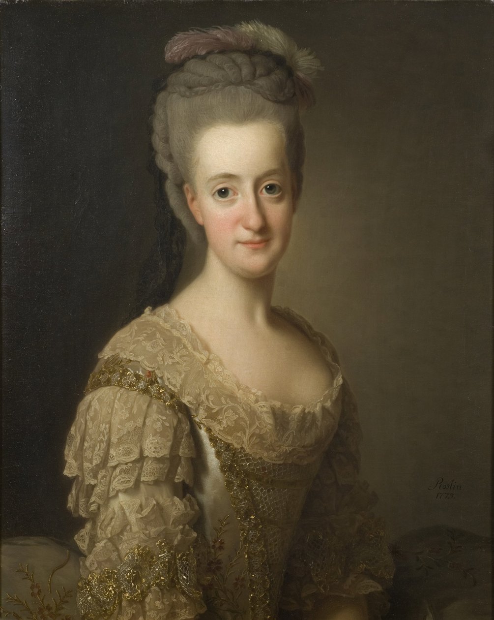 Sofía Albertina, princesa de Suecia de Alexander Roslin