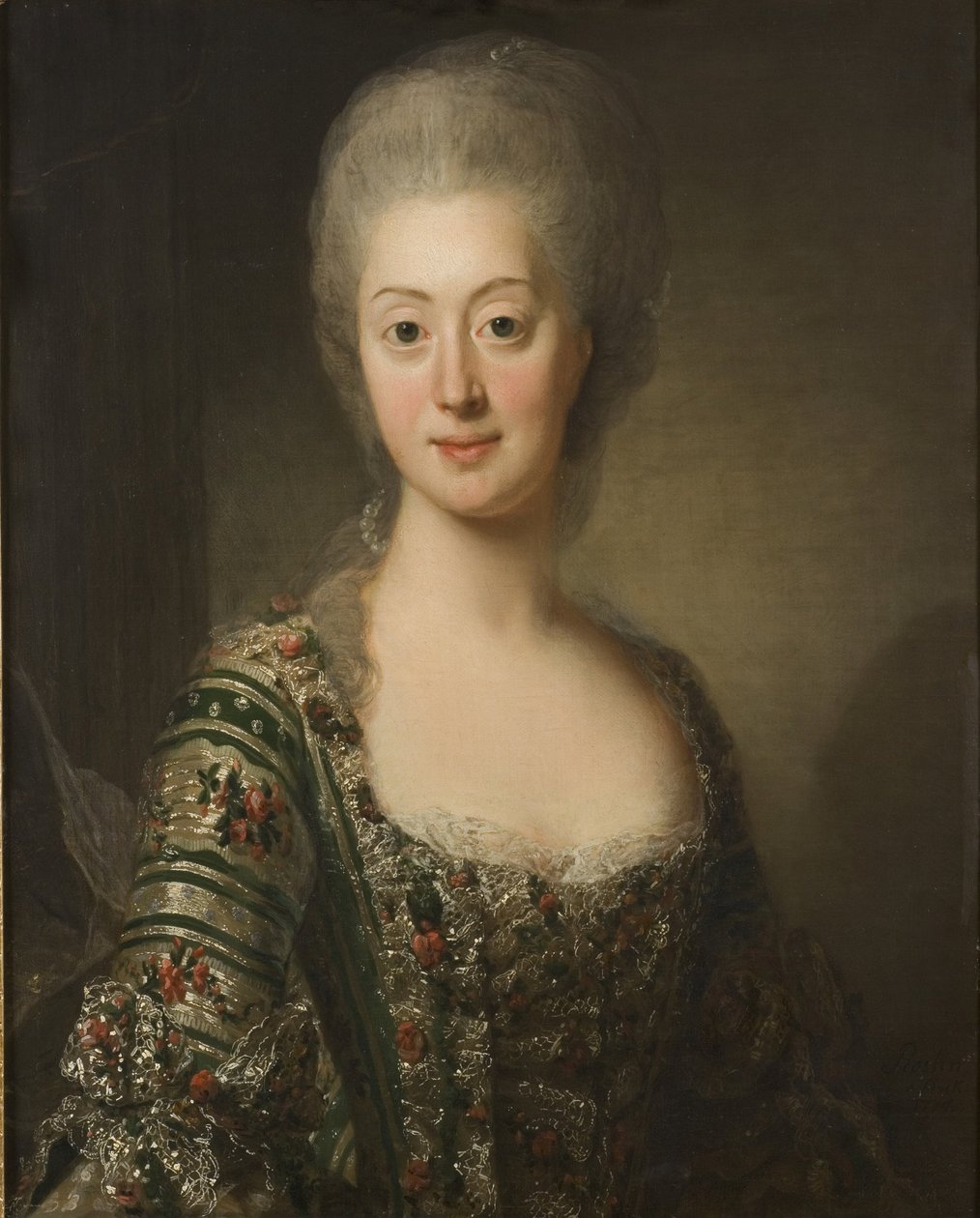 Sofía Magdalena, reina de Suecia de Alexander Roslin