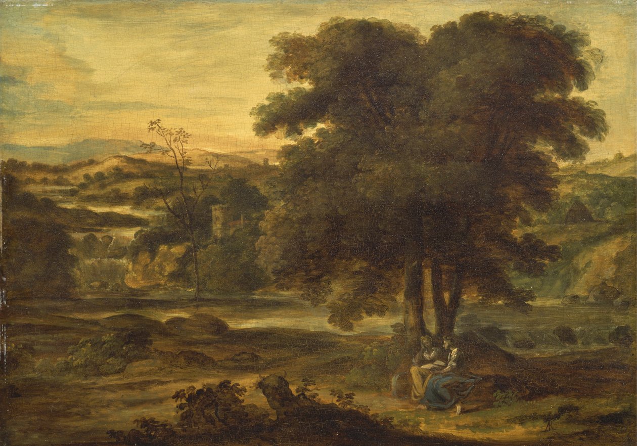 Paisaje clásico, c.1767-71 de Alexander Runciman