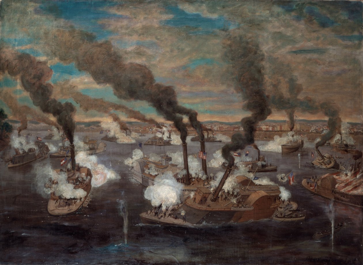 Gran Batalla Naval en Memphis, Tennessee de Alexander Simplot