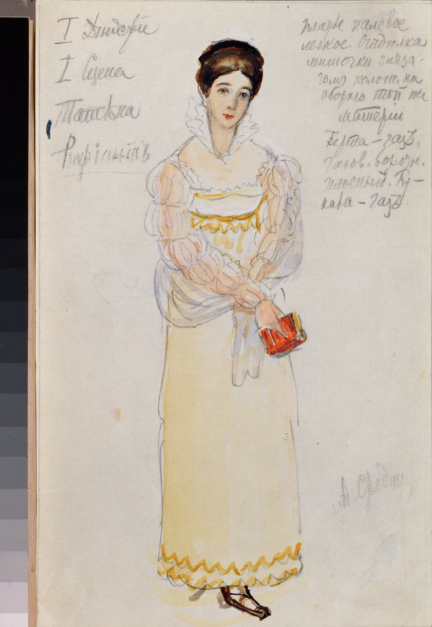 Costume preparatoire feminin pour l