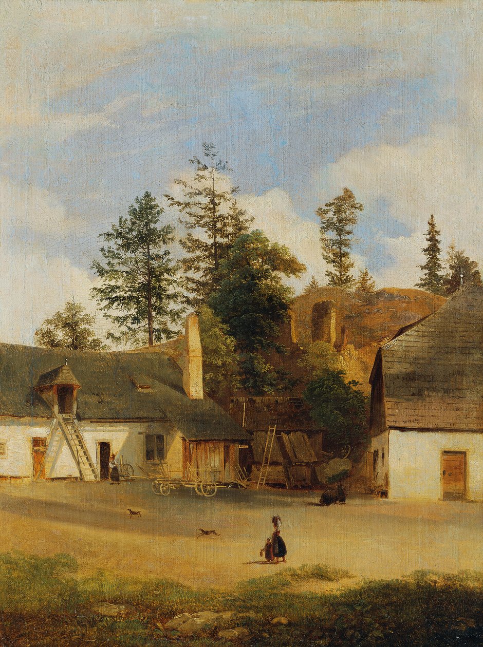 patio de la granja de Alexander Trichtl
