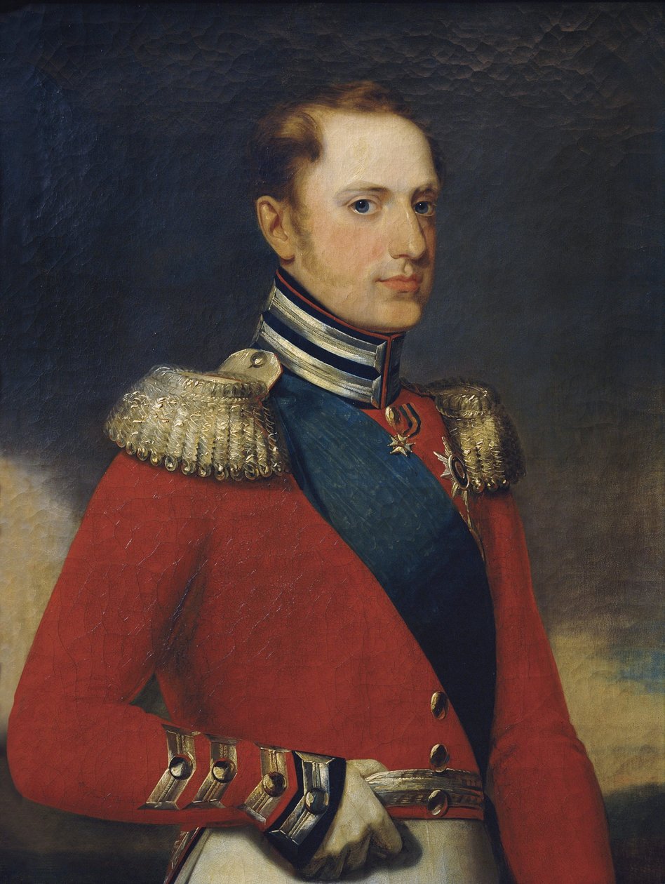 Retrato del Emperador Nicolás I de Alexander Vasilyevich Polyakov