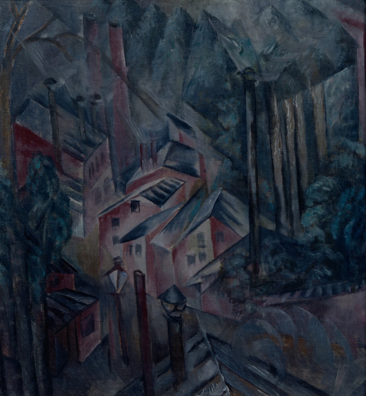 La Ciudad, 1919 de Alexander Vasilyevich Shevchenko