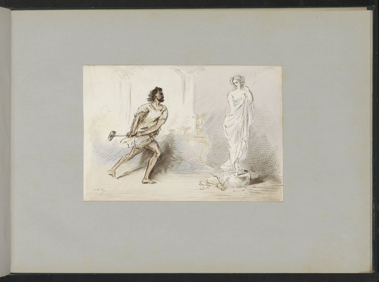 Galatea de Pigmalión de Alexander Ver Huell