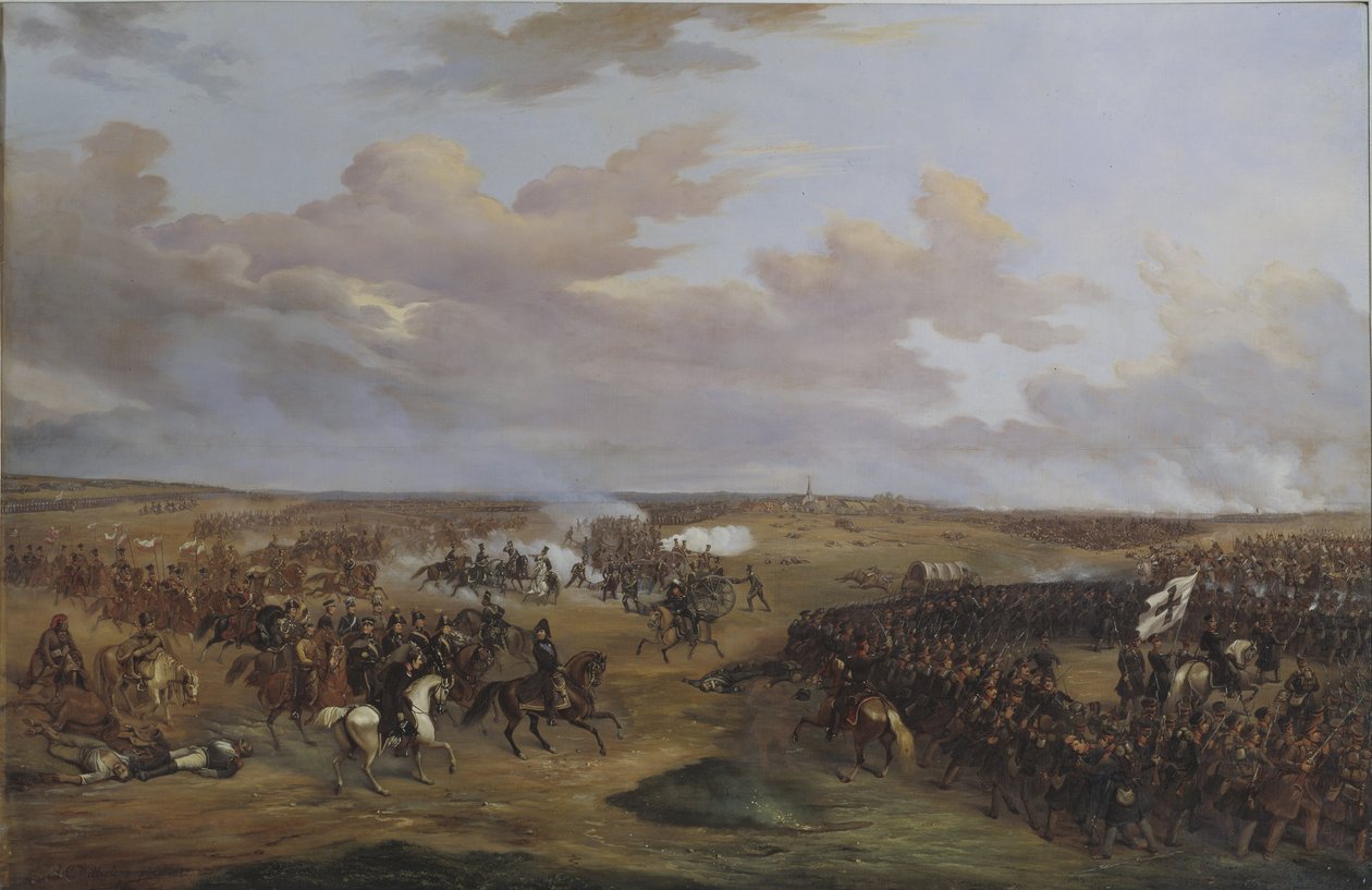 La batalla de Dennewitz el 6 de septiembre de 1813 de Alexander Wetterling