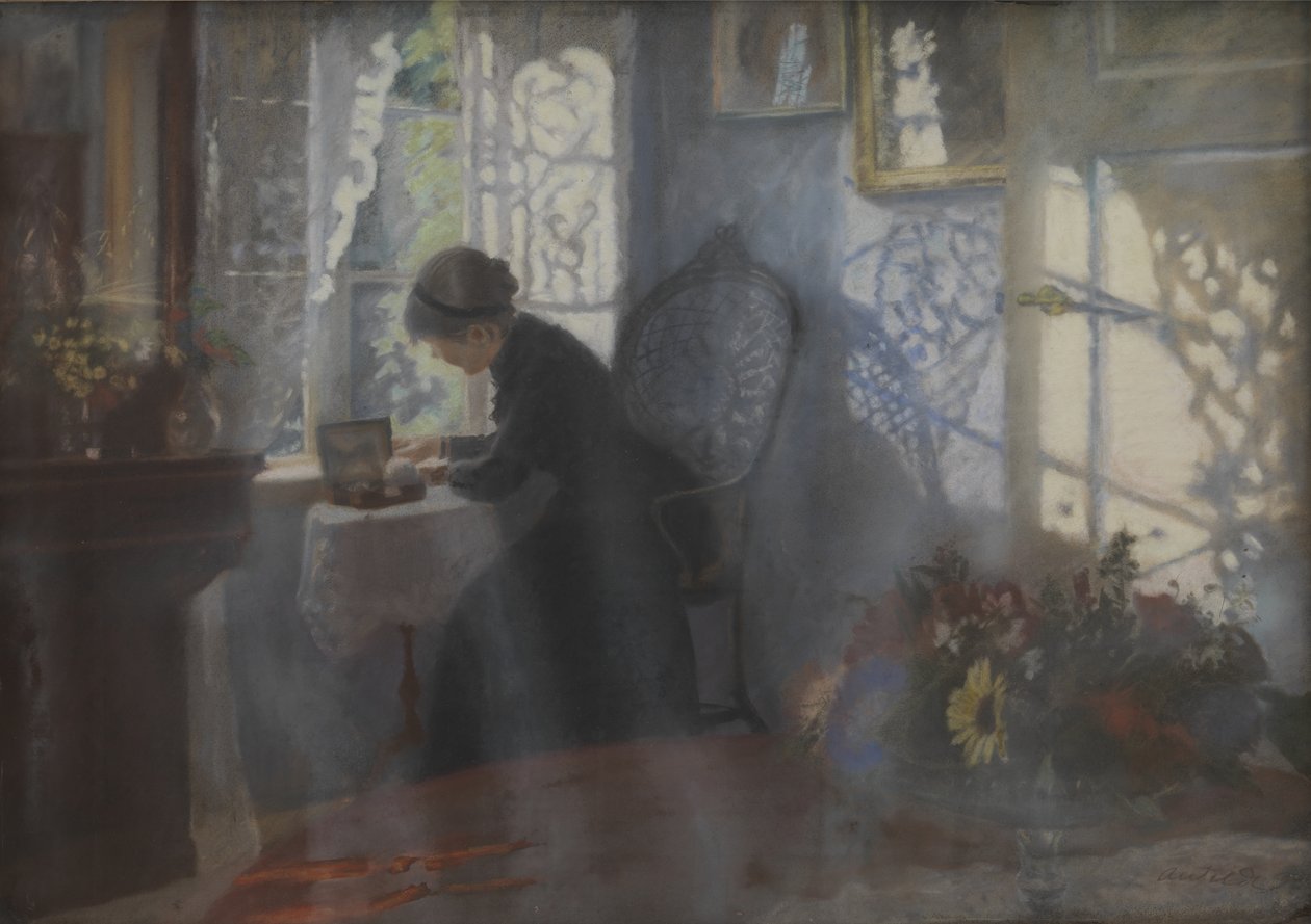 En la Casa del Pescador en Hellebæk de Alexander Wilde