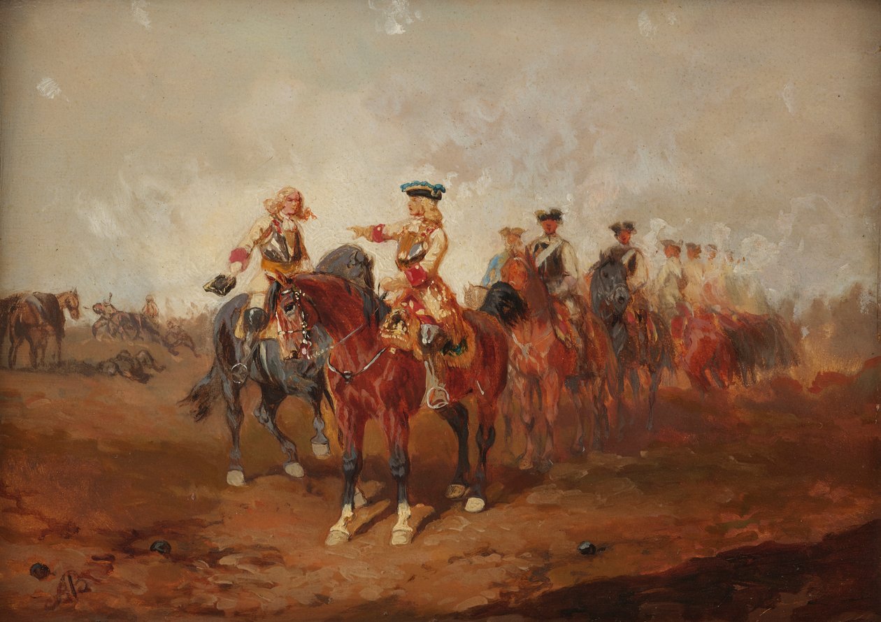 después de la batalla de Alexander von Bensa