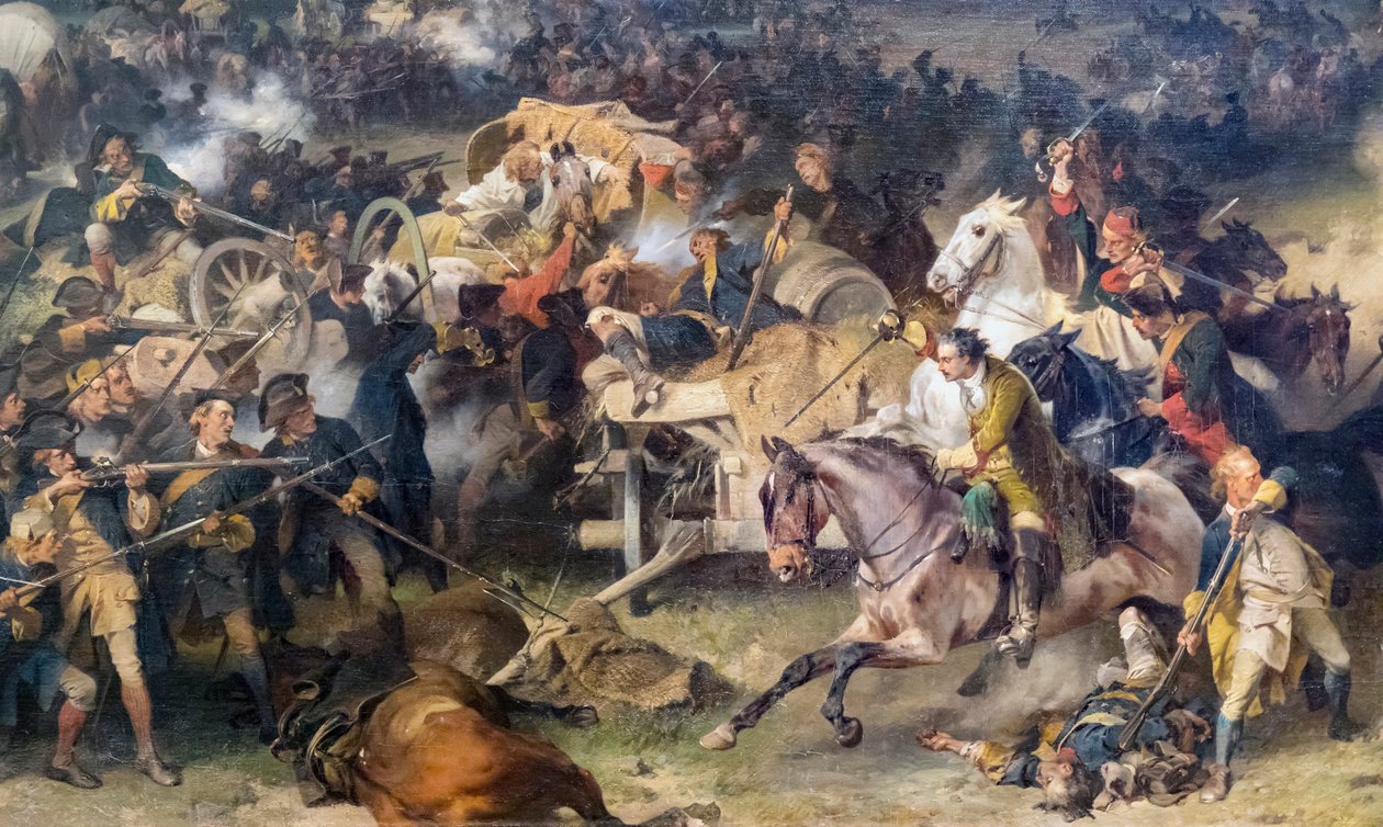 Batalla de Lesnaya de Alexander von Kotzebue