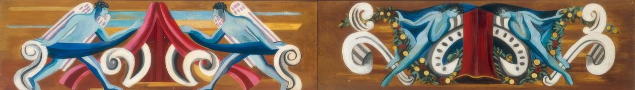 Dos Diseños de Escenario de Alexandra Alexandrowna Exter