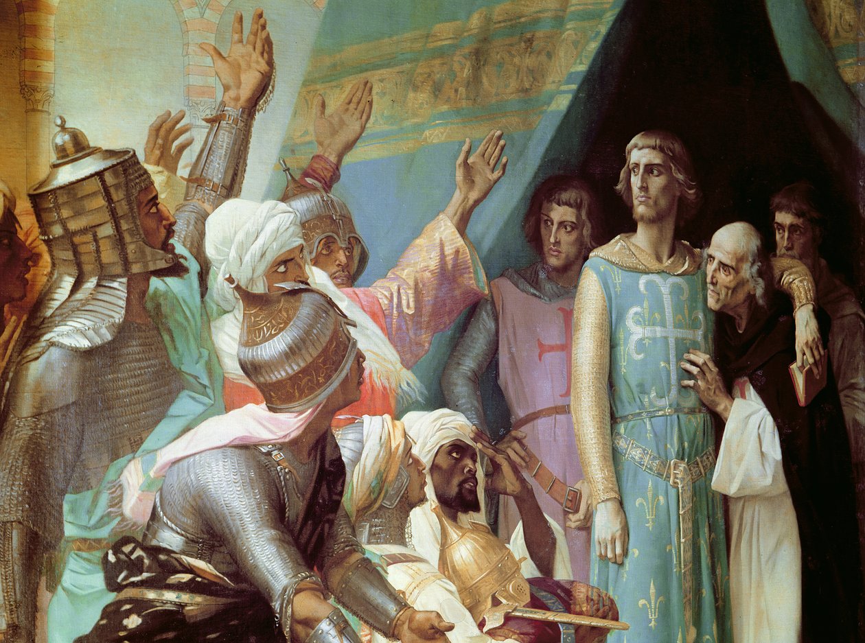 La vida de San Luis (detalle) de Alexandre Cabanel